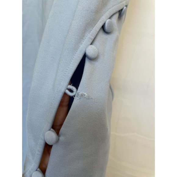 NWT H:ours Samiah Midi Dress in Baby Blue XL *missing button - Picture 8 of 9